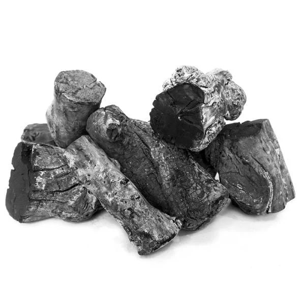 white charcoal